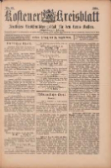 Kostener Kreisblatt: amtliches Ver&ouml;ffentlichungsblatt f&uuml;r den Kreis Kosten 1900.08.24 Jg.35 Nr68