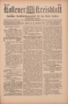Kostener Kreisblatt: amtliches Ver&ouml;ffentlichungsblatt f&uuml;r den Kreis Kosten 1900.09.14 Jg.35 Nr74