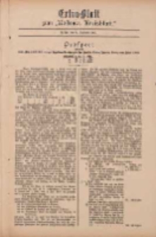 Kostener Kreisblatt: amtliches Veröffentlichungsblatt für den Kreis Kosten 1900.09.15 Extra Blatt