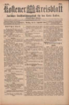 Kostener Kreisblatt: amtliches Ver&ouml;ffentlichungsblatt f&uuml;r den Kreis Kosten 1900.09.18 Jg.35 Nr75