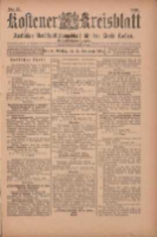 Kostener Kreisblatt: amtliches Veröffentlichungsblatt für den Kreis Kosten 1900.09.25 Jg.35 Nr77