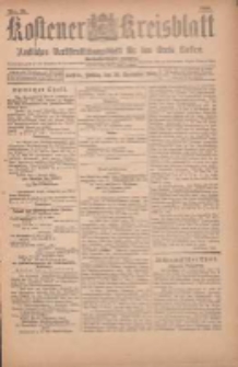 Kostener Kreisblatt: amtliches Veröffentlichungsblatt für den Kreis Kosten 1900.09.28 Jg.35 Nr78