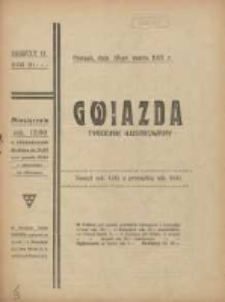 Gwiazda: tygodnik narodowy ilustrowany 1921.03.13 R.20 Nr11