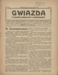 Gwiazda: tygodnik narodowy ilustrowany 1921.03.27 R.20 Nr13