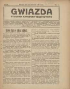 Gwiazda: tygodnik narodowy ilustrowany 1921.04.10 R.20 Nr15