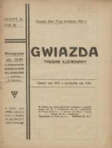 Gwiazda: tygodnik narodowy ilustrowany 1921.04.17 R.20 Nr16