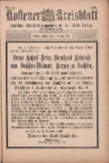 Kostener Kreisblatt: amtliches Ver&ouml;ffentlichungsblatt f&uuml;r den Kreis Kosten 1900.10.05 Jg.35 Nr80