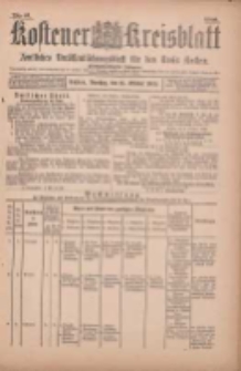 Kostener Kreisblatt: amtliches Ver&ouml;ffentlichungsblatt f&uuml;r den Kreis Kosten 1900.10.16 Jg.35 Nr83