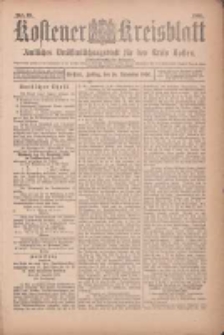 Kostener Kreisblatt: amtliches Ver&ouml;ffentlichungsblatt f&uuml;r den Kreis Kosten 1900.11.16 Jg.35 Nr92