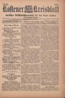Kostener Kreisblatt: amtliches Ver&ouml;ffentlichungsblatt f&uuml;r den Kreis Kosten 1900.11.20 Jg.35 Nr93