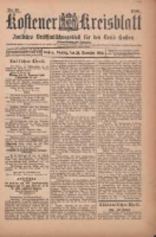 Kostener Kreisblatt: amtliches Veröffentlichungsblatt für den Kreis Kosten 1900.11.20 Jg.35 Nr93