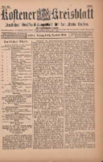 Kostener Kreisblatt: amtliches Veröffentlichungsblatt für den Kreis Kosten 1900.12.07 Jg.35 Nr98
