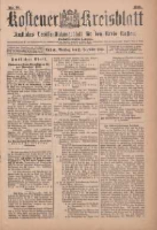 Kostener Kreisblatt: amtliches Ver&ouml;ffentlichungsblatt f&uuml;r den Kreis Kosten 1900.12.11 Jg.35 Nr99