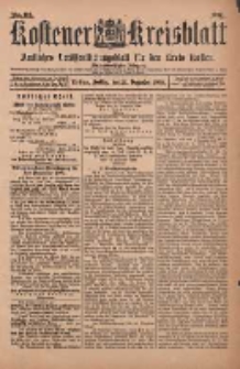 Kostener Kreisblatt: amtliches Ver&ouml;ffentlichungsblatt f&uuml;r den Kreis Kosten 1900.12.28 Jg.35 Nr104