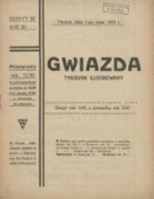 Gwiazda: tygodnik narodowy ilustrowany 1921.05.01 R.20 Nr18