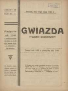 Gwiazda: tygodnik narodowy ilustrowany 1921.05.08 R.20 Nr19