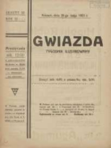 Gwiazda: tygodnik narodowy ilustrowany 1921.05.29 R.20 Nr22