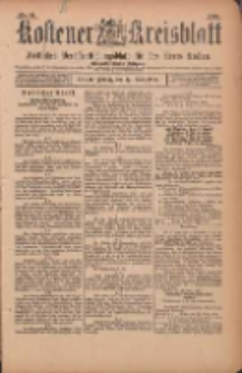 Kostener Kreisblatt: amtliches Ver&ouml;ffentlichungsblatt f&uuml;r den Kreis Kosten 1901.03.22 Jg.36 Nr24