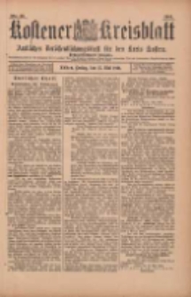 Kostener Kreisblatt: amtliches Ver&ouml;ffentlichungsblatt f&uuml;r den Kreis Kosten 1901.05.17 Jg.36 Nr40