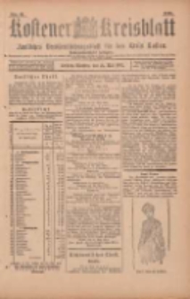 Kostener Kreisblatt: amtliches Ver&ouml;ffentlichungsblatt f&uuml;r den Kreis Kosten 1901.05.21 Jg.36 Nr41