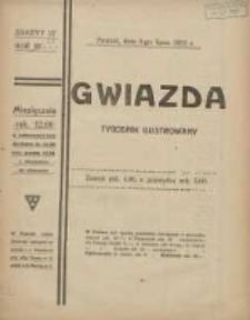 Gwiazda: tygodnik narodowy ilustrowany 1921.07.03 R.20 Nr27