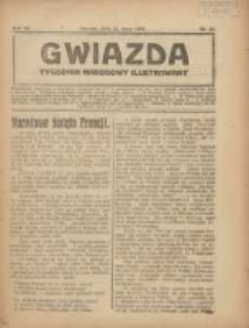 Gwiazda: tygodnik narodowy ilustrowany 1921.07.24 R.20 Nr30