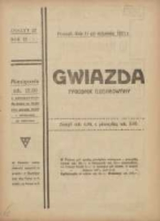 Gwiazda: tygodnik narodowy ilustrowany 1921.09.11 R.20 Nr37