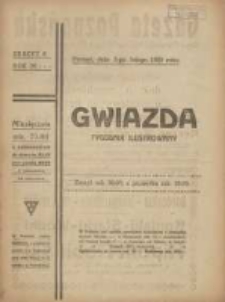 Gwiazda: tygodnik narodowy ilustrowany 1922.02.05 R.21 Nr6