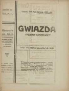 Gwiazda: tygodnik narodowy ilustrowany 1922.08.06 R.21 Nr32
