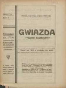 Gwiazda: tygodnik narodowy ilustrowany 1922.08.13 R.21 Nr33