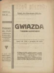 Gwiazda: tygodnik narodowy ilustrowany 1922.08.20 R.21 Nr34