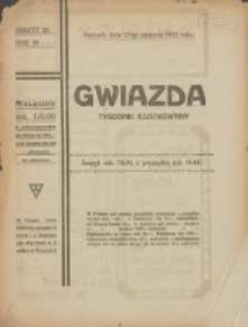 Gwiazda: tygodnik narodowy ilustrowany 1922.08.27 R.21 Nr35