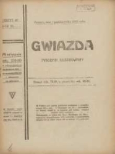 Gwiazda: tygodnik narodowy ilustrowany 1922.10.01 R.21 Nr40