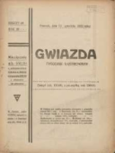 Gwiazda: tygodnik narodowy ilustrowany 1922.12.03 R.21 Nr49