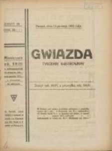 Gwiazda: tygodnik narodowy ilustrowany 1922.05.14 R.21 Nr20