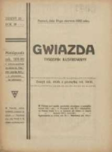 Gwiazda: tygodnik narodowy ilustrowany 1922.06.18 R.21 Nr25