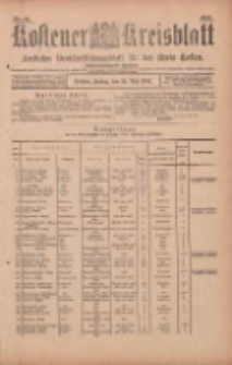 Kostener Kreisblatt: amtliches Ver&ouml;ffentlichungsblatt f&uuml;r den Kreis Kosten 1901.05.24 Jg.36 Nr42