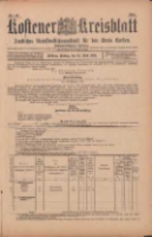 Kostener Kreisblatt: amtliches Ver&ouml;ffentlichungsblatt f&uuml;r den Kreis Kosten 1901.06.14 Jg.36 Nr48