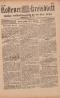 Kostener Kreisblatt: amtliches Ver&ouml;ffentlichungsblatt f&uuml;r den Kreis Kosten 1901.07.12 Jg.36 Nr56
