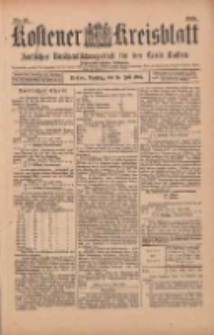 Kostener Kreisblatt: amtliches Ver&ouml;ffentlichungsblatt f&uuml;r den Kreis Kosten 1901.07.16 Jg.36 Nr57