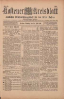 Kostener Kreisblatt: amtliches Ver&ouml;ffentlichungsblatt f&uuml;r den Kreis Kosten 1901.07.30 Jg.36 Nr61