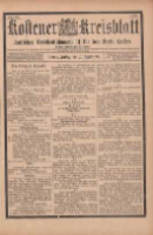 Kostener Kreisblatt: amtliches Ver&ouml;ffentlichungsblatt f&uuml;r den Kreis Kosten 1901.08.16 Jg.36 Nr66