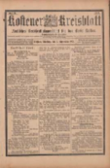 Kostener Kreisblatt: amtliches Ver&ouml;ffentlichungsblatt f&uuml;r den Kreis Kosten 1901.09.03 Jg.36 Nr71