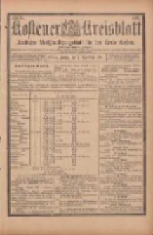 Kostener Kreisblatt: amtliches Ver&ouml;ffentlichungsblatt f&uuml;r den Kreis Kosten 1901.09.06 Jg.36 Nr72