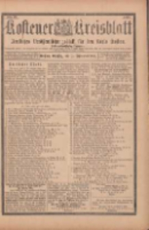 Kostener Kreisblatt: amtliches Ver&ouml;ffentlichungsblatt f&uuml;r den Kreis Kosten 1901.09.10 Jg.36 Nr73