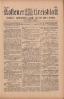 Kostener Kreisblatt: amtliches Ver&ouml;ffentlichungsblatt f&uuml;r den Kreis Kosten 1901.09.20 Jg.36 Nr76