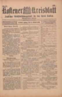 Kostener Kreisblatt: amtliches Ver&ouml;ffentlichungsblatt f&uuml;r den Kreis Kosten 1901.10.11 Jg.36 Nr82