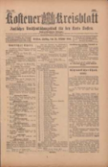 Kostener Kreisblatt: amtliches Ver&ouml;ffentlichungsblatt f&uuml;r den Kreis Kosten 1901.10.25 Jg.36 Nr86