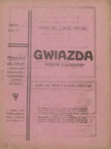 Gwiazda: tygodnik narodowy ilustrowany 1923.02.04 R.22 Nr5
