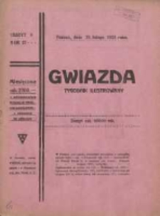 Gwiazda: tygodnik narodowy ilustrowany 1923.02.25 R.22 Nr8